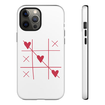 Phone Case - Tic Tac Love Heart Design (Valentine’s Day Gift)