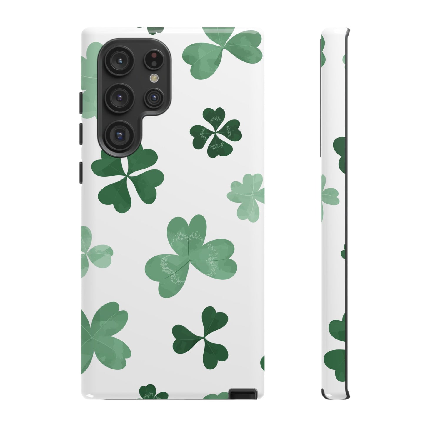 Shamrock Tough Phone Case — St. Patrick’s Day Clover Protective Cover