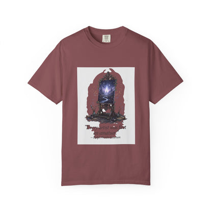 Artistic Mirror T-Shirt — "Every artist was first an amateur" Quote Graphic