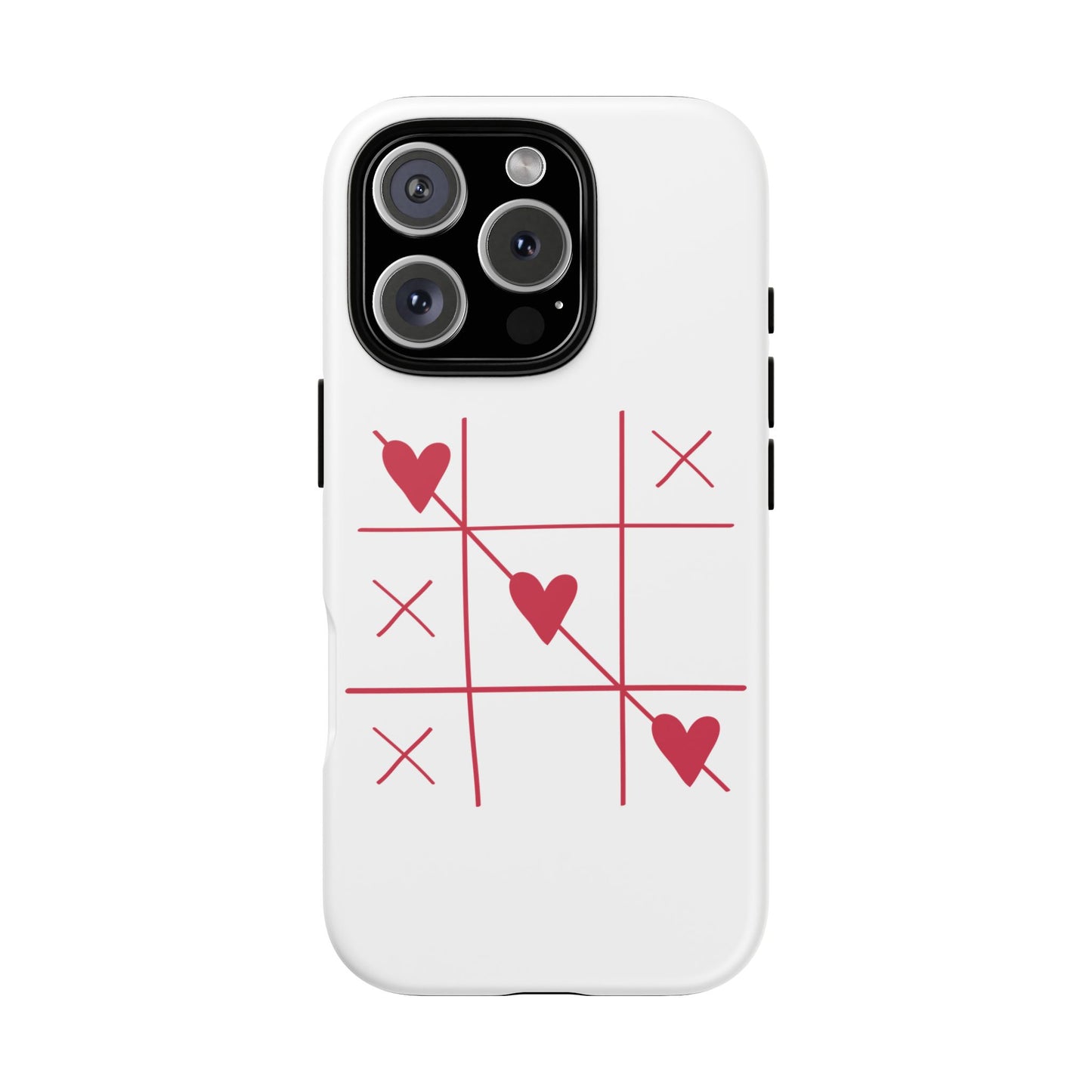 Phone Case - Tic Tac Love Heart Design (Valentine’s Day Gift)