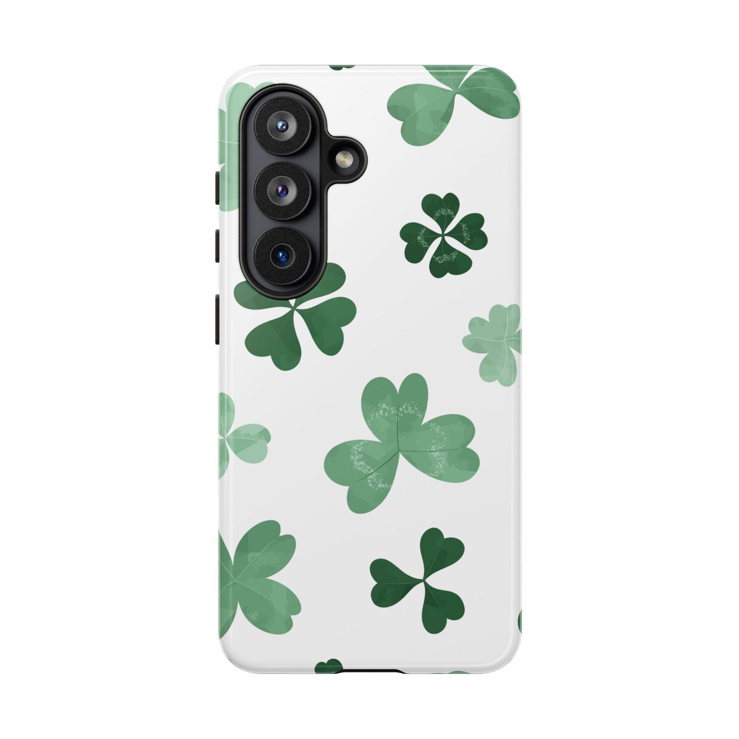Shamrock Tough Phone Case — St. Patrick’s Day Clover Protective Cover