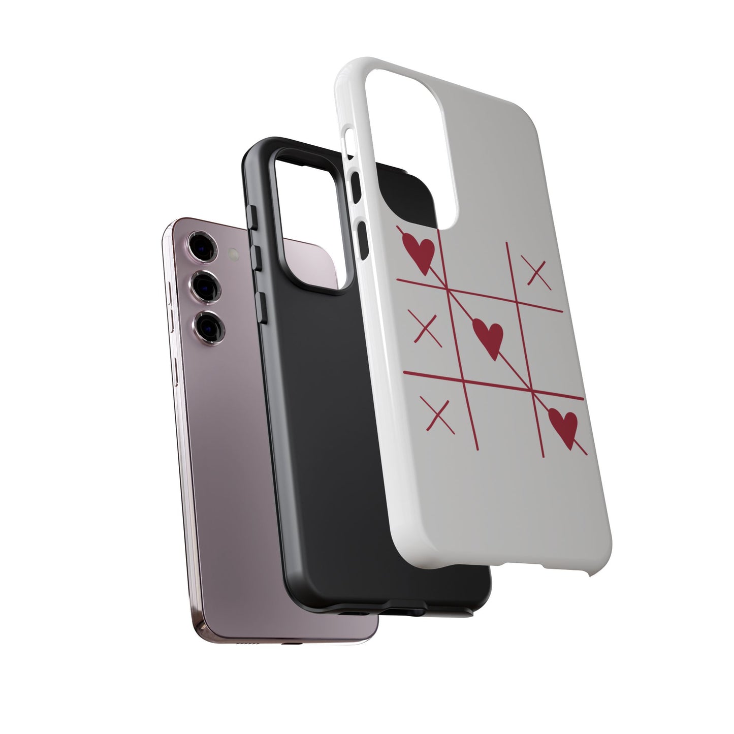 Phone Case - Tic Tac Love Heart Design (Valentine’s Day Gift)