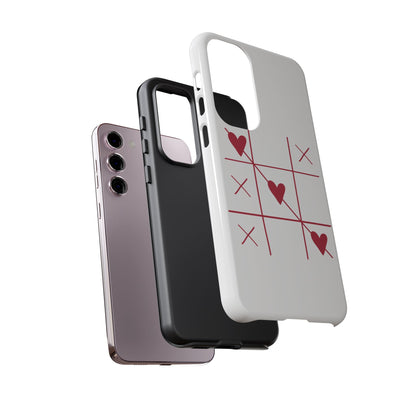 Phone Case - Tic Tac Love Heart Design (Valentine’s Day Gift)