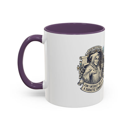 Motivational Hustle Accent Coffee Mug — “Less Hustle, More Coffee”