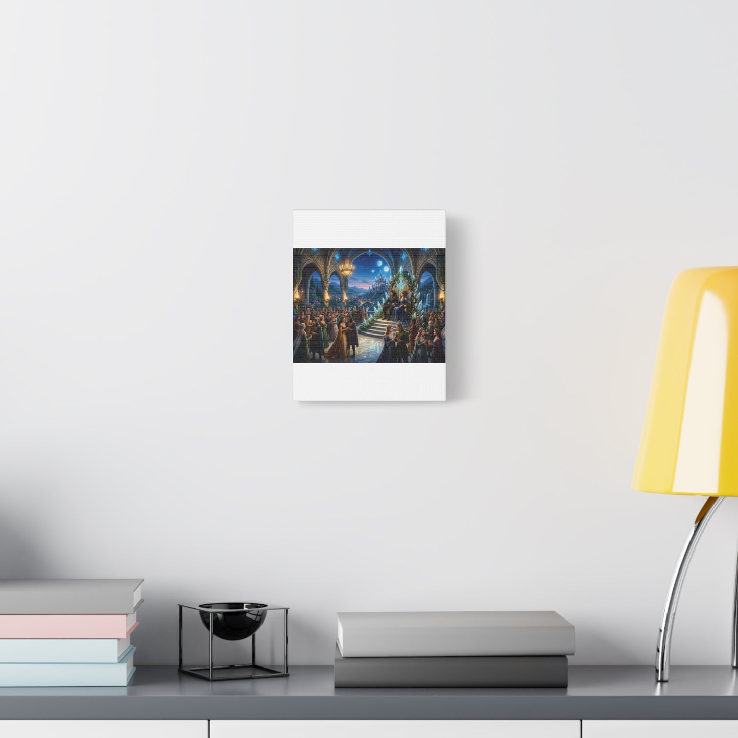 Fantasy Royal Coronation Canvas Art - Matte Stretched Wall Decor