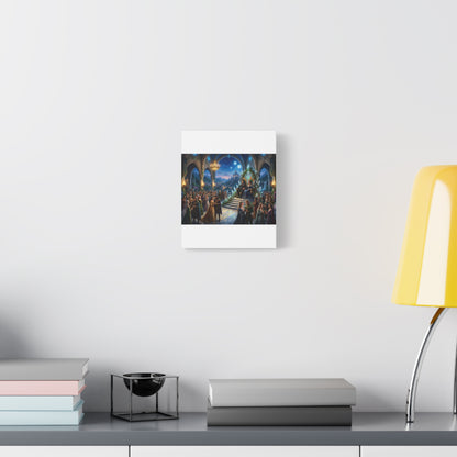 Fantasy Royal Coronation Canvas Art - Matte Stretched Wall Decor