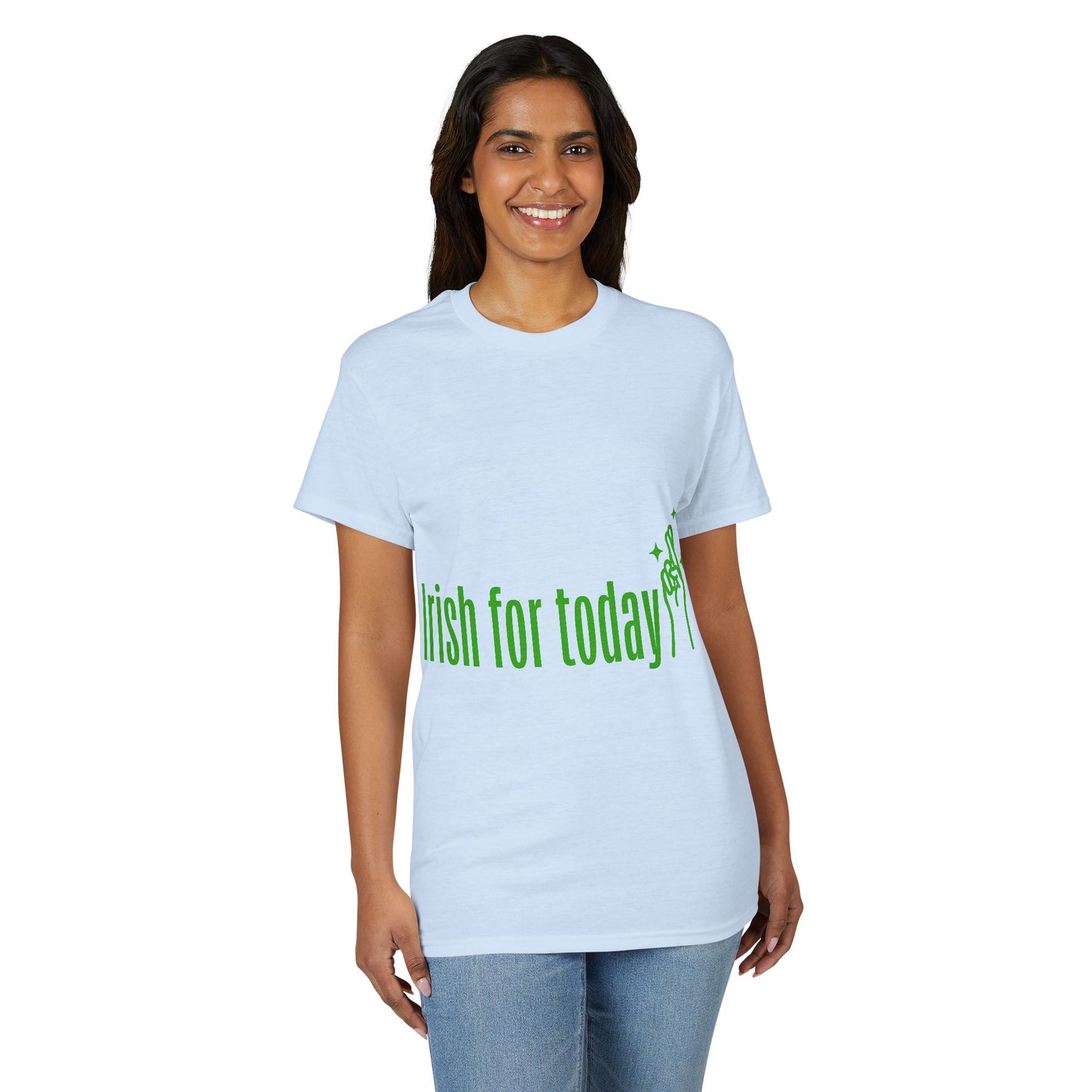 Irish For Today T-Shirt — St. Patrick’s Day Shamrock Graphic Tee