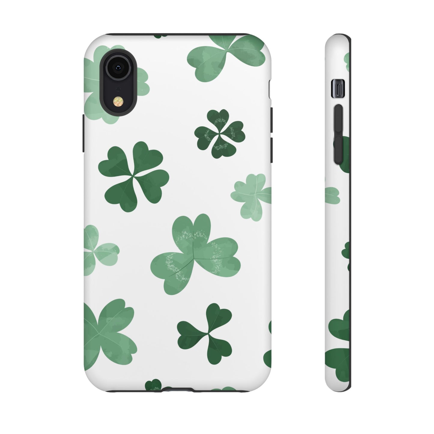 Shamrock Tough Phone Case — St. Patrick’s Day Clover Protective Cover