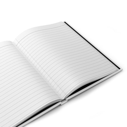 Progress Over Perfection Hardcover Journal — Motivational Smiley Notebook for Goal Setting & Daily Reflection