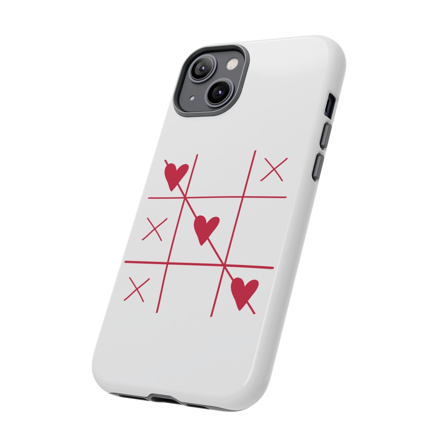 Phone Case - Tic Tac Love Heart Design (Valentine’s Day Gift)
