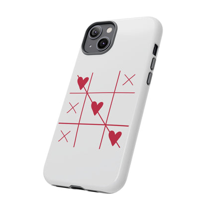 Phone Case - Tic Tac Love Heart Design (Valentine’s Day Gift)