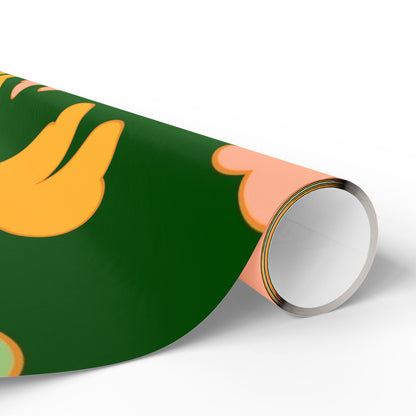 Clover Pattern Wrapping Paper — Green Shamrock Gift Wrap for St. Patrick’s Day & Spring Celebrations