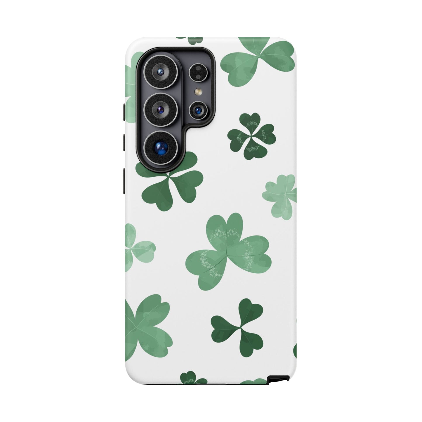 Shamrock Tough Phone Case — St. Patrick’s Day Clover Protective Cover