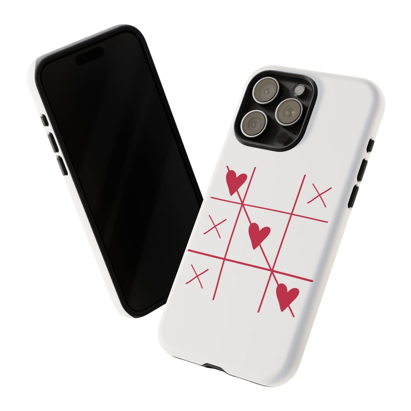 Phone Case - Tic Tac Love Heart Design (Valentine’s Day Gift)