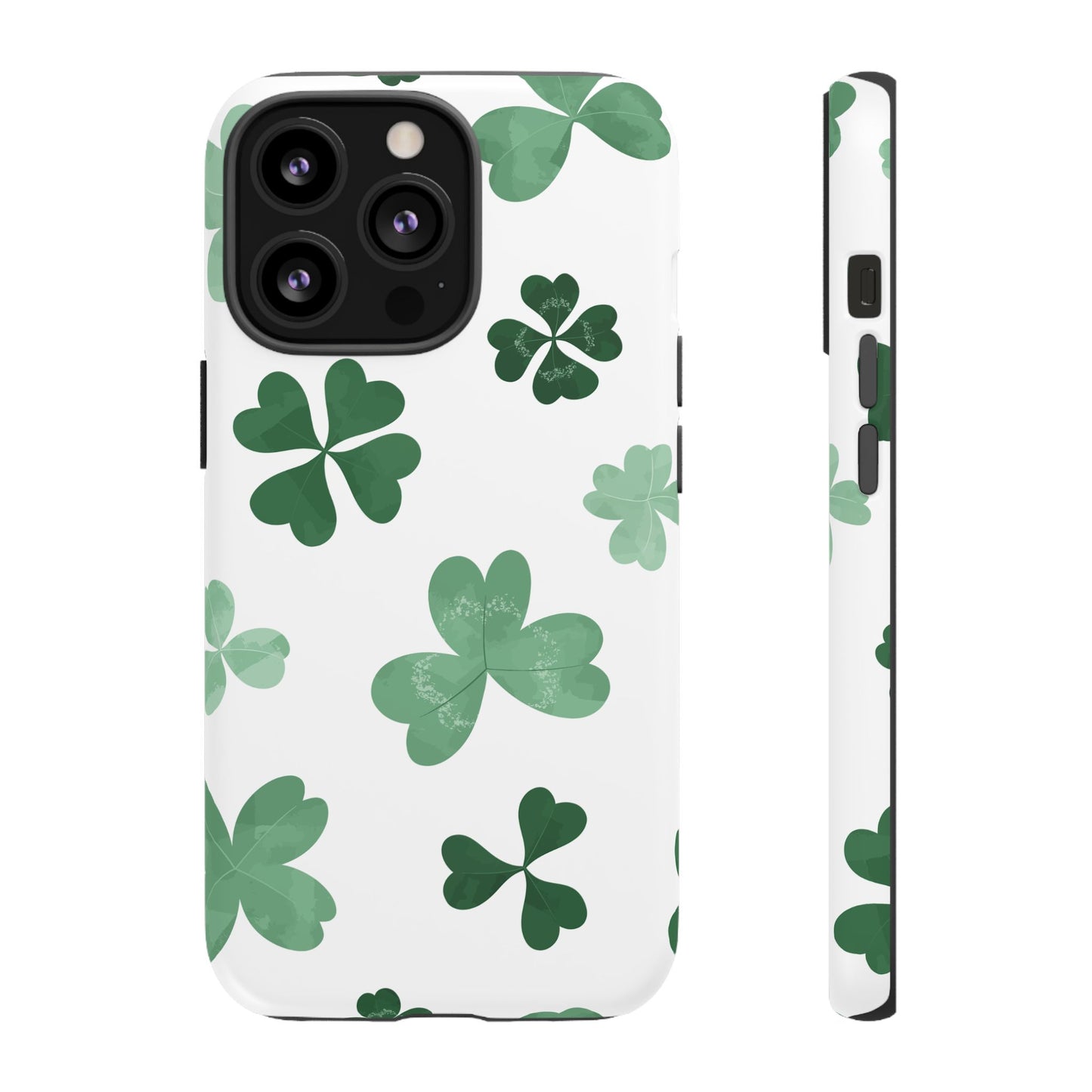 Shamrock Tough Phone Case — St. Patrick’s Day Clover Protective Cover