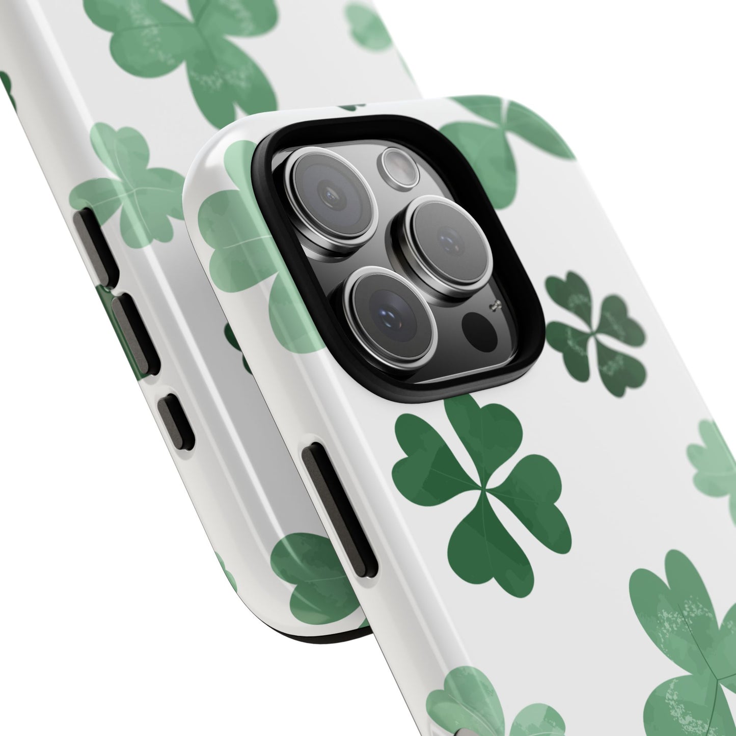 Shamrock Tough Phone Case — St. Patrick’s Day Clover Protective Cover