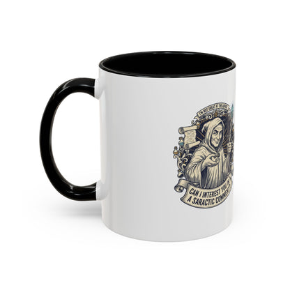 Motivational Hustle Accent Coffee Mug — “Less Hustle, More Coffee”