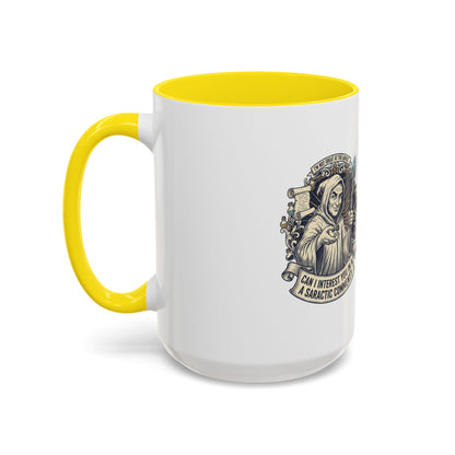 Motivational Hustle Accent Coffee Mug — “Less Hustle, More Coffee”