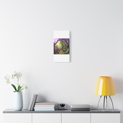 Enchanted Fairy Forest Canvas Wall Art — Magical Woodland Pathway