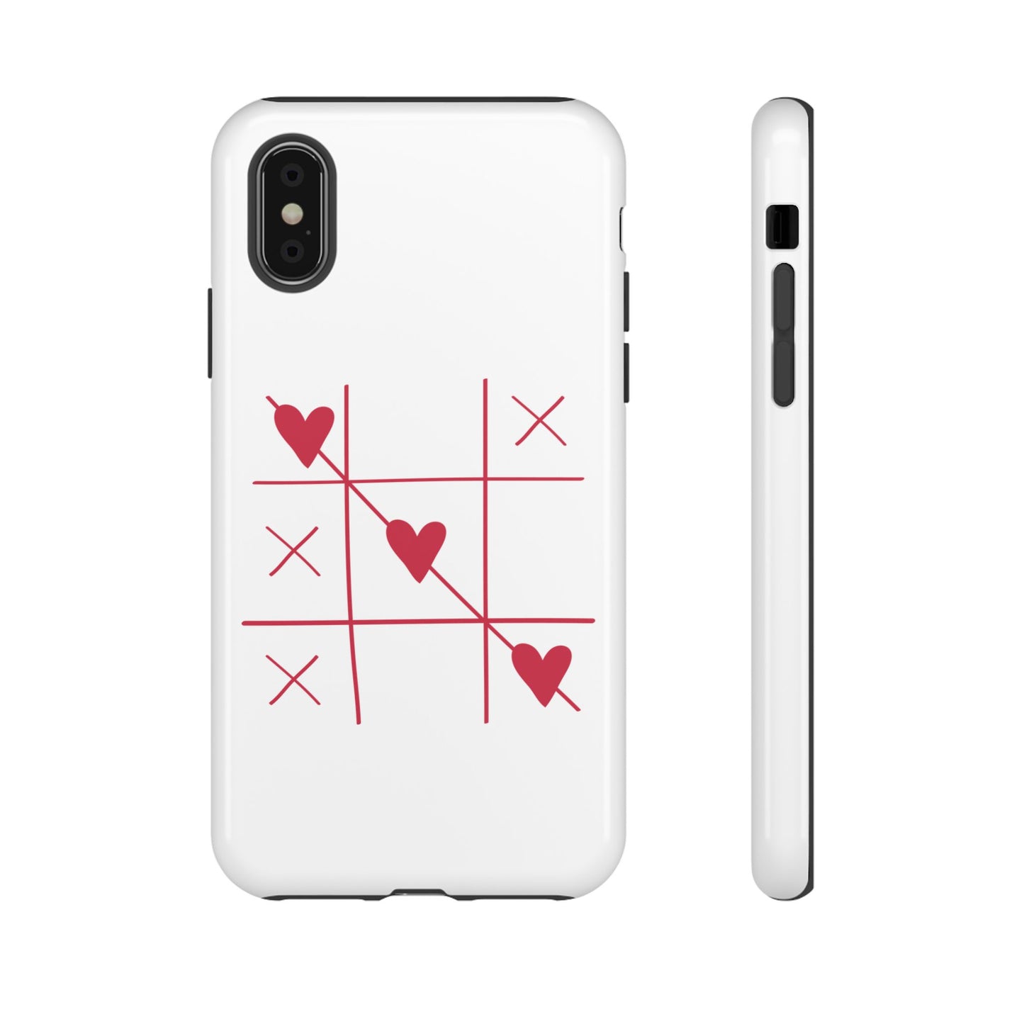 Phone Case - Tic Tac Love Heart Design (Valentine’s Day Gift)