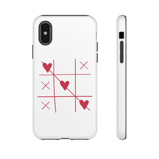 Phone Case - Tic Tac Love Heart Design (Valentine’s Day Gift)