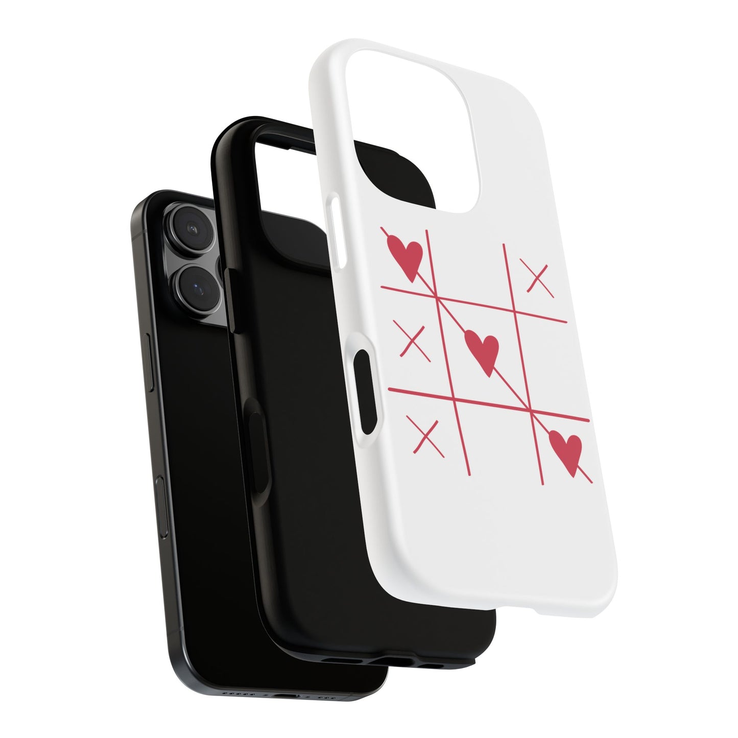 Phone Case - Tic Tac Love Heart Design (Valentine’s Day Gift)