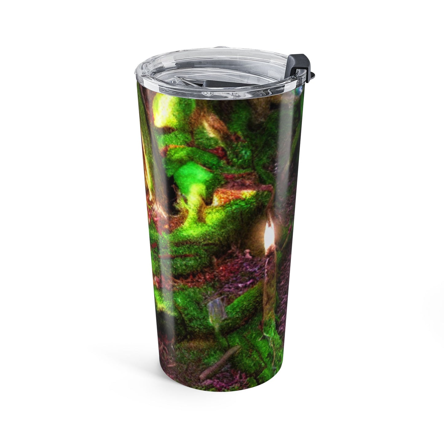 Enchanted Forest 20oz Tumbler — Mossy Trail Nature Travel Mug