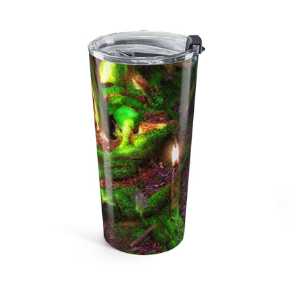 Enchanted Forest 20oz Tumbler — Mossy Trail Nature Travel Mug