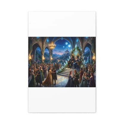 Fantasy Royal Coronation Canvas Art - Matte Stretched Wall Decor