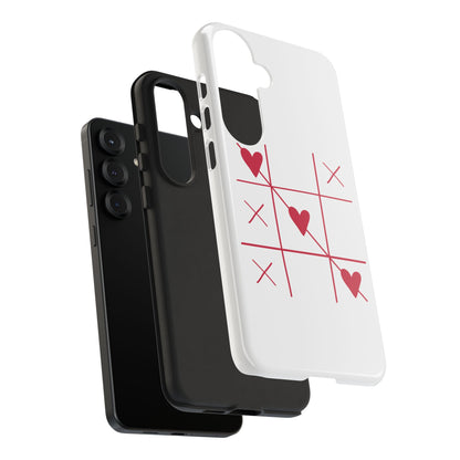 Phone Case - Tic Tac Love Heart Design (Valentine’s Day Gift)