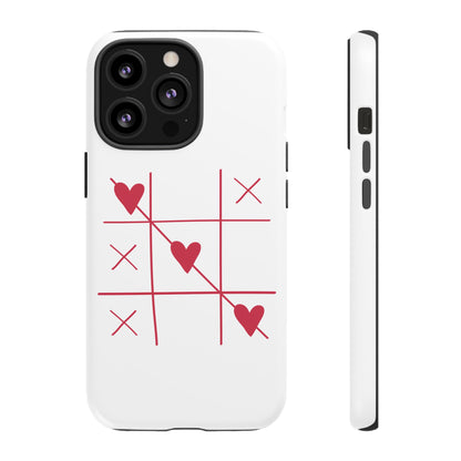 Phone Case - Tic Tac Love Heart Design (Valentine’s Day Gift)