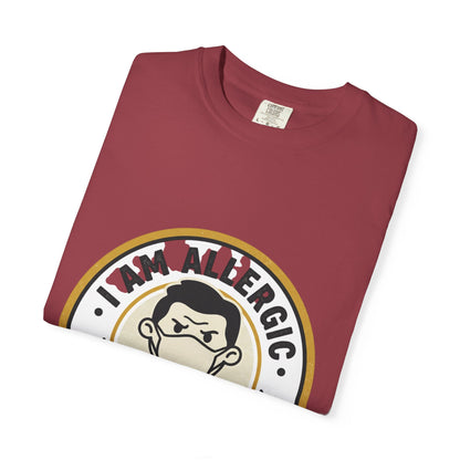I Am Allergic To People T-Shirt — Funny Anti-Social Graphic Tee