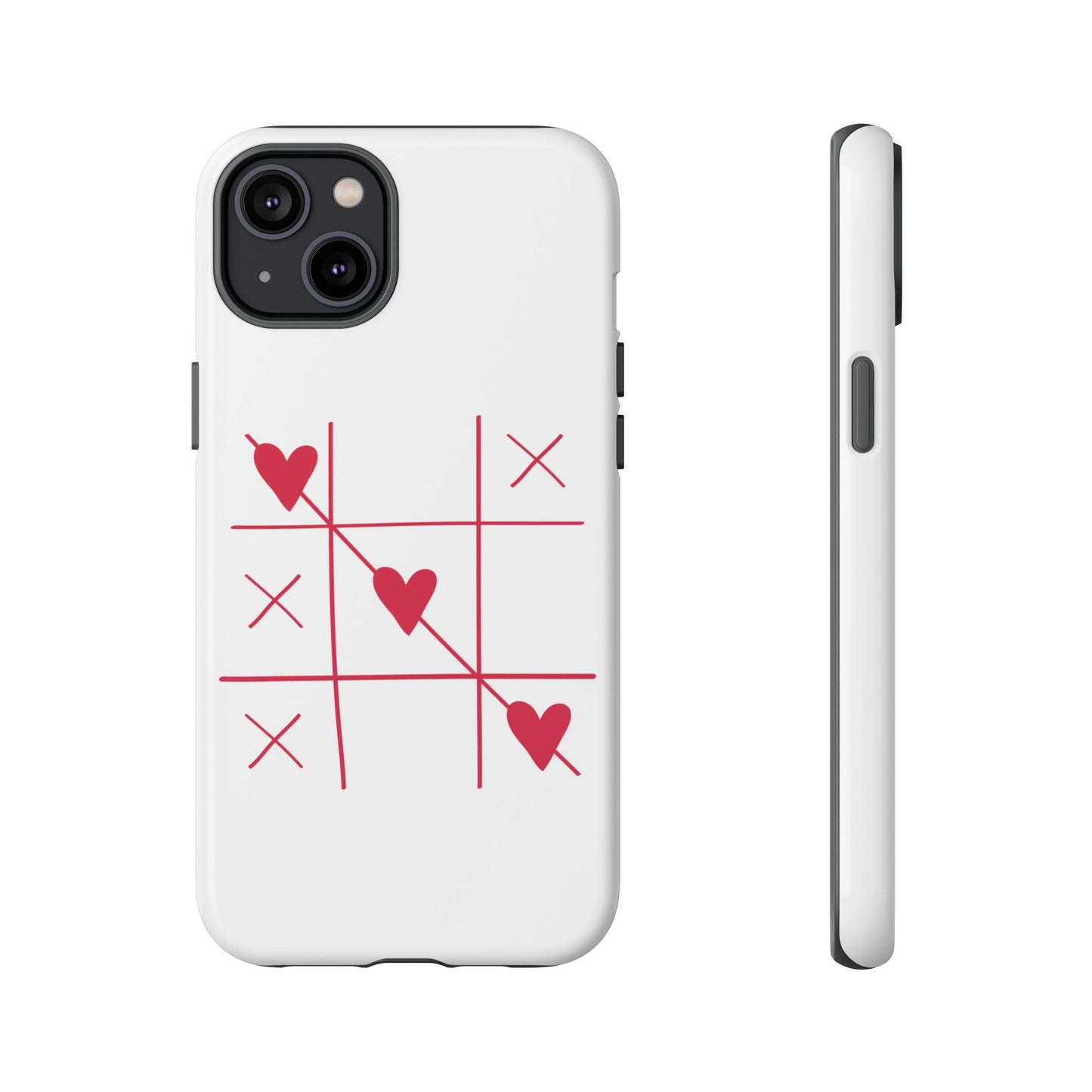Phone Case - Tic Tac Love Heart Design (Valentine’s Day Gift)