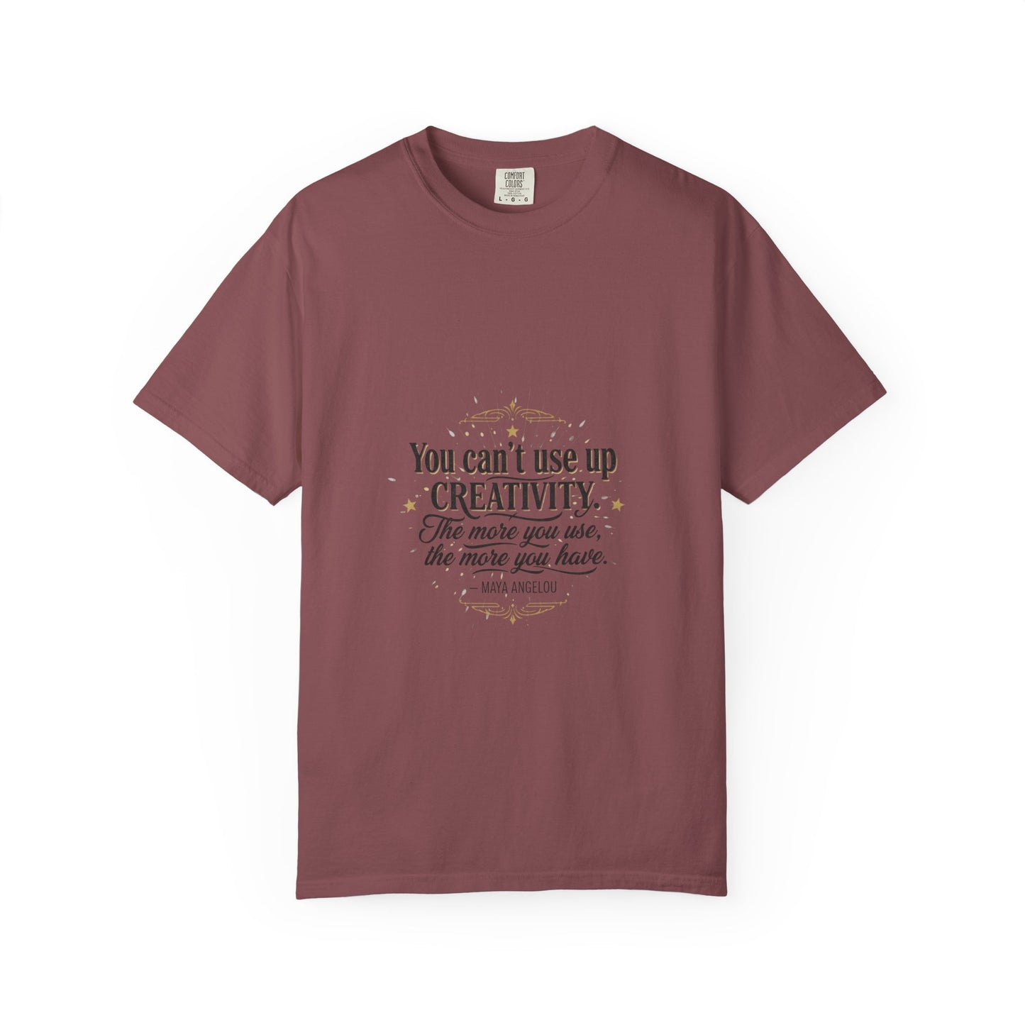 Creativity Quote T-Shirt — "You can't use up creativity" Motivational Graphic Tee