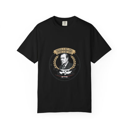 Courage Quote T-Shirt — "It Is the Courage That Counts" Motivational Tee