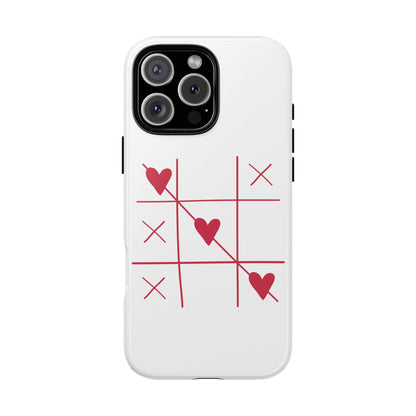 Phone Case - Tic Tac Love Heart Design (Valentine’s Day Gift)