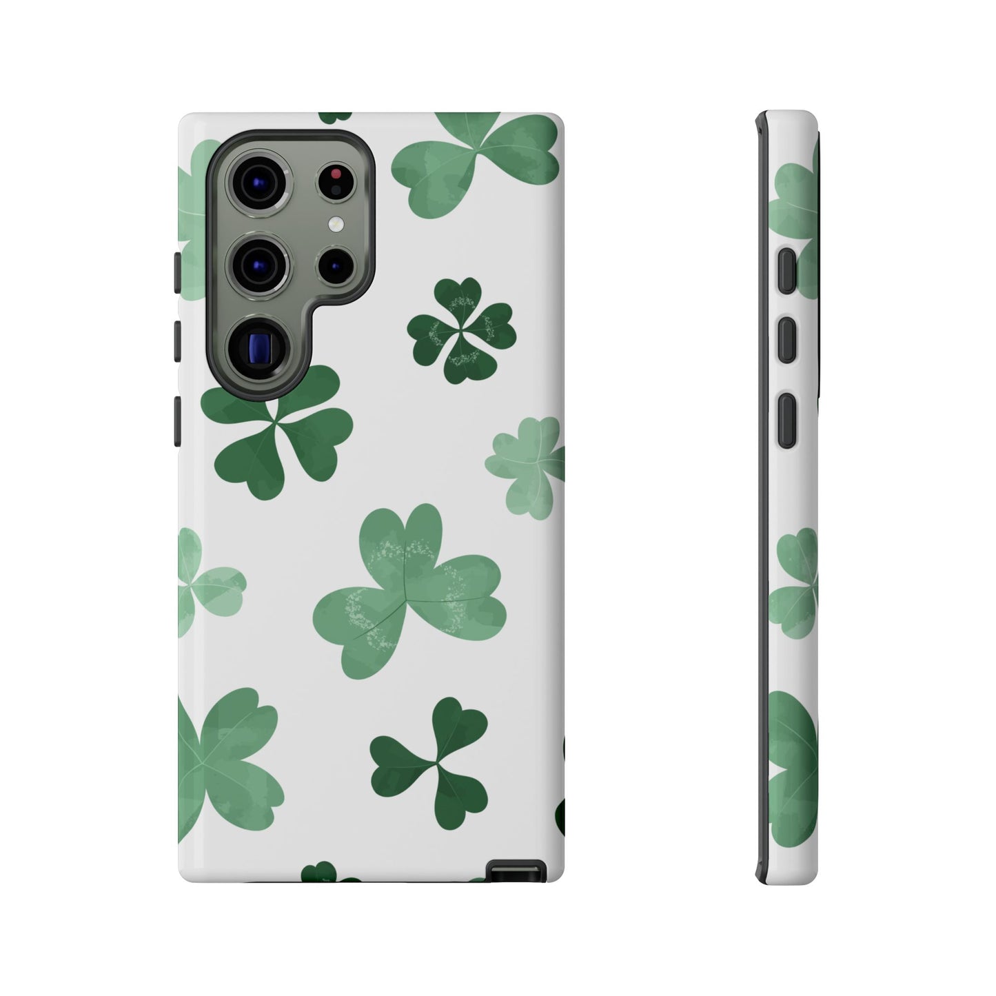 Shamrock Tough Phone Case — St. Patrick’s Day Clover Protective Cover