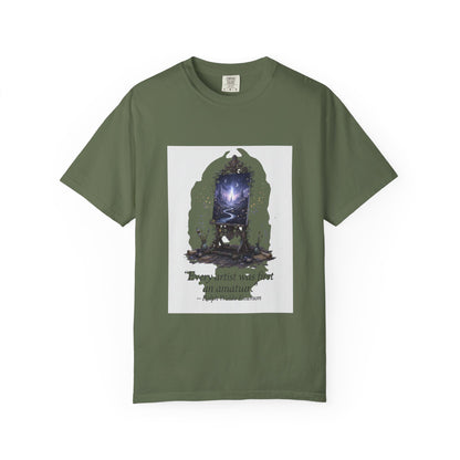 Artistic Mirror T-Shirt — "Every artist was first an amateur" Quote Graphic