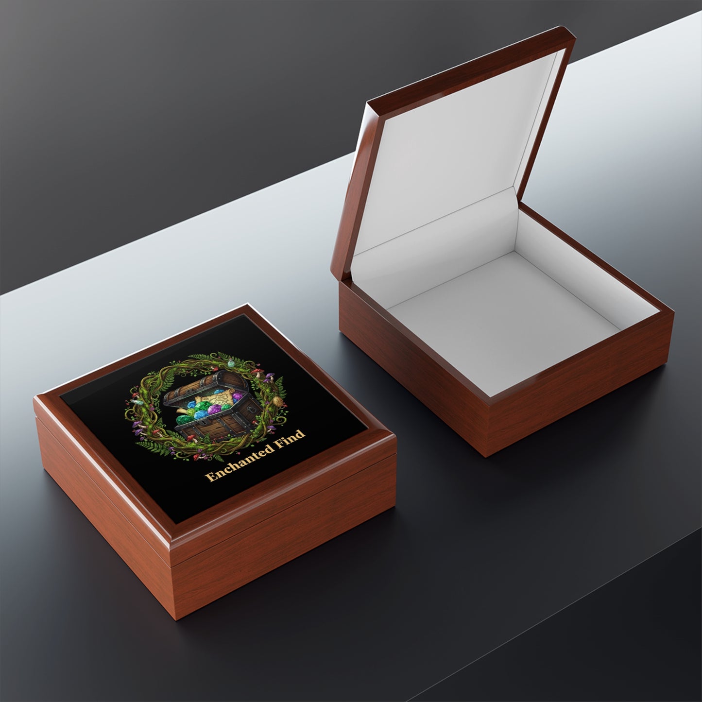 Jewelry Box - Enchanted Find Treasure Chest Keepsake Box
