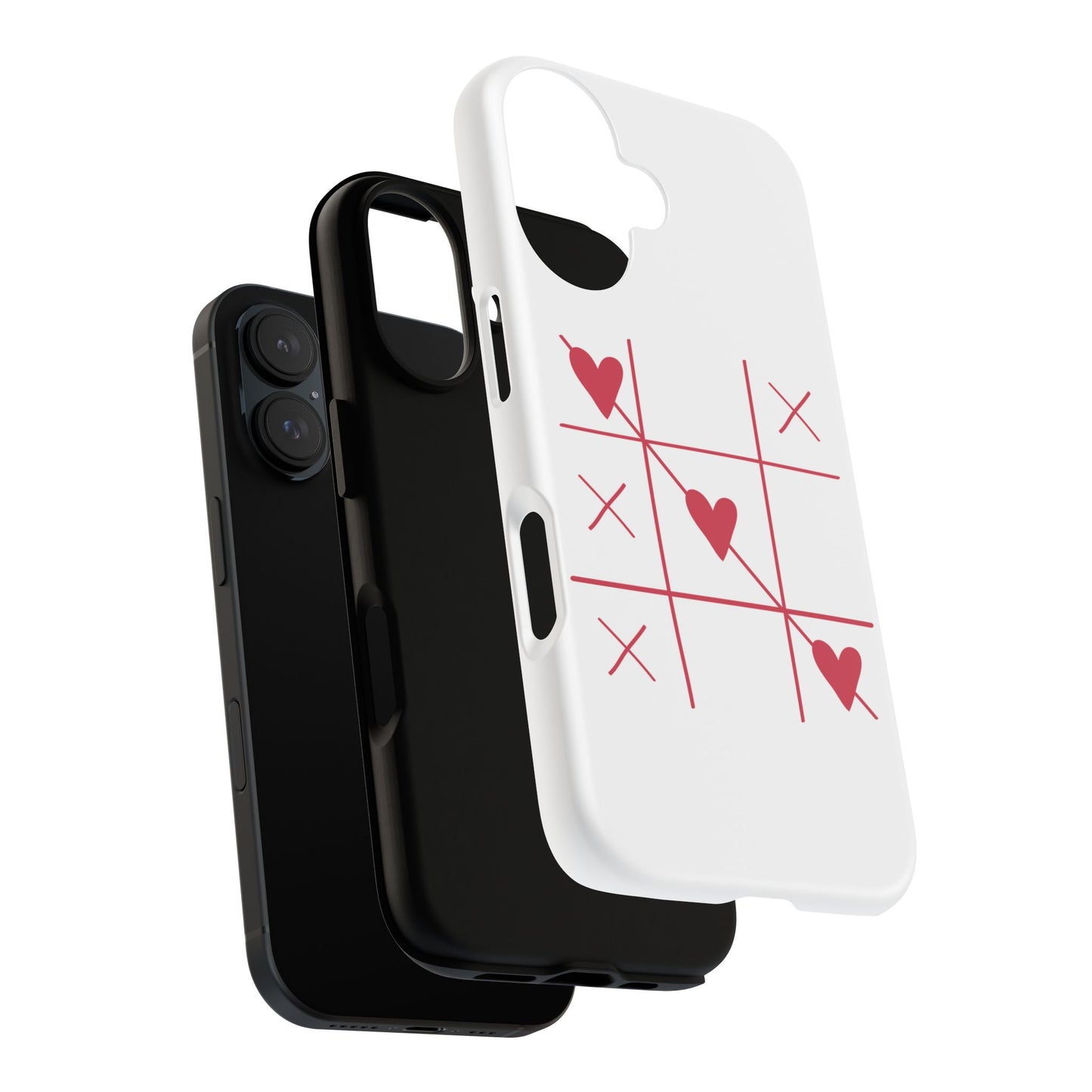 Phone Case - Tic Tac Love Heart Design (Valentine’s Day Gift)