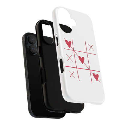 Phone Case - Tic Tac Love Heart Design (Valentine’s Day Gift)