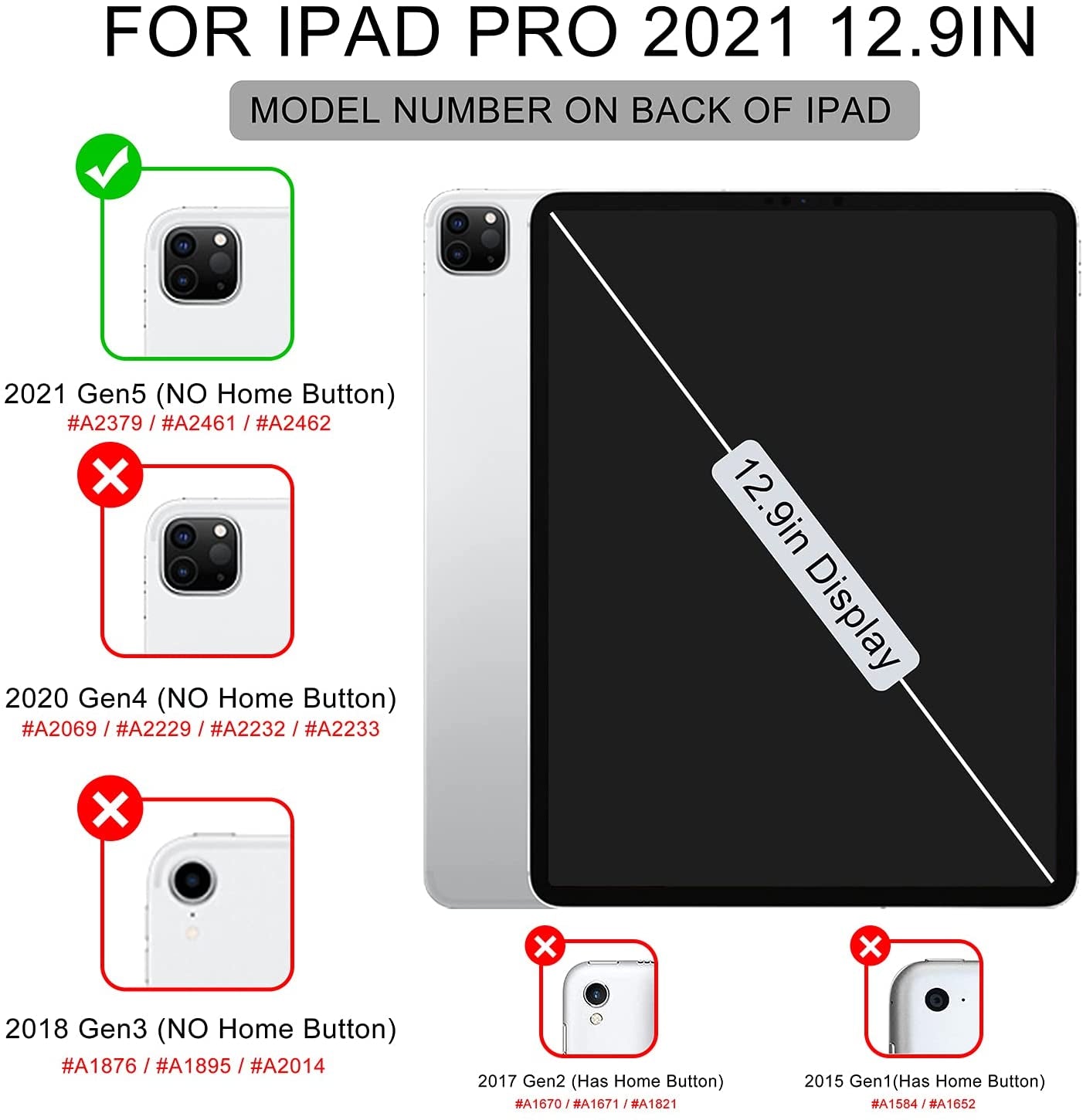 Ipad Pro 12.9 Case 2021/2022 5Th/6Th Generation with Pencil Holder,Slim Lightweight Trifold Stand Case【Pencil Charging+Auto Sleep/Wake】 Soft TPU Back Cover for Ipad Pro 12.9 Inch-Book