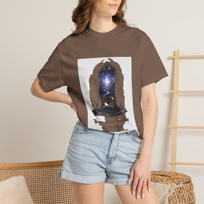 Artistic Mirror T-Shirt — "Every artist was first an amateur" Quote Graphic