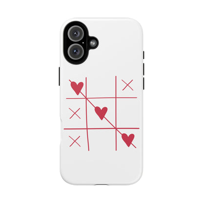 Phone Case - Tic Tac Love Heart Design (Valentine’s Day Gift)
