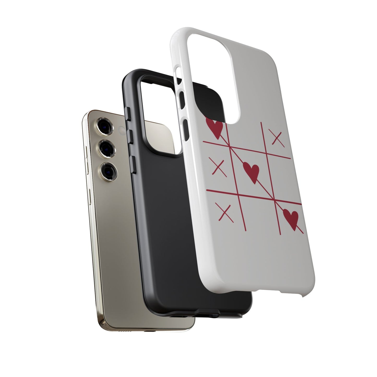 Phone Case - Tic Tac Love Heart Design (Valentine’s Day Gift)