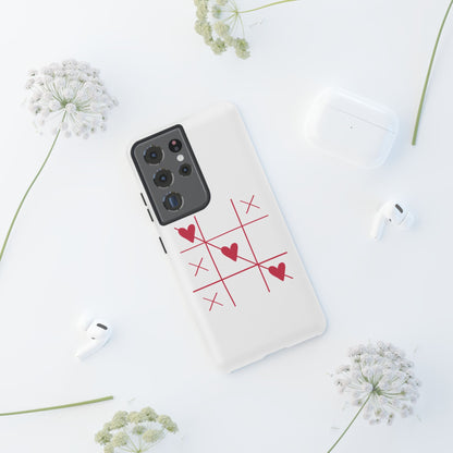 Phone Case - Tic Tac Love Heart Design (Valentine’s Day Gift)