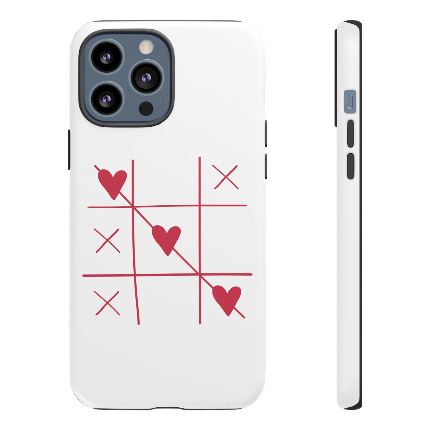 Phone Case - Tic Tac Love Heart Design (Valentine’s Day Gift)