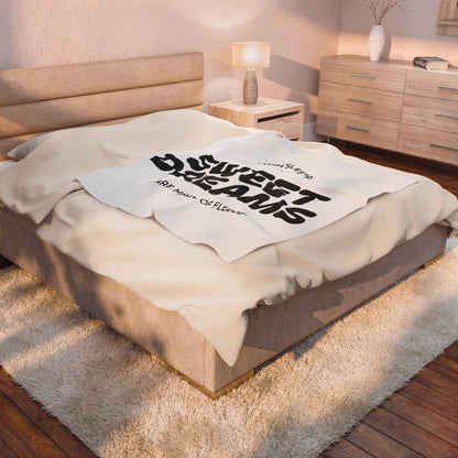 Sweet Dreams Fleece Throw