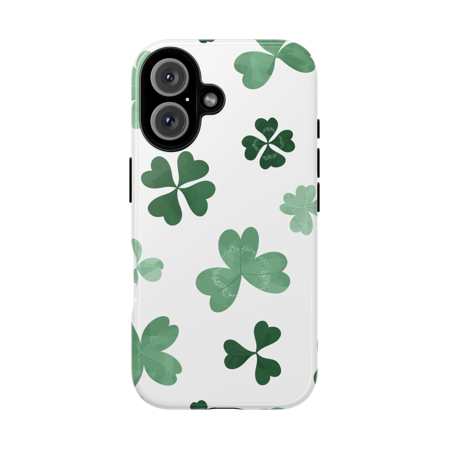 Shamrock Tough Phone Case — St. Patrick’s Day Clover Protective Cover