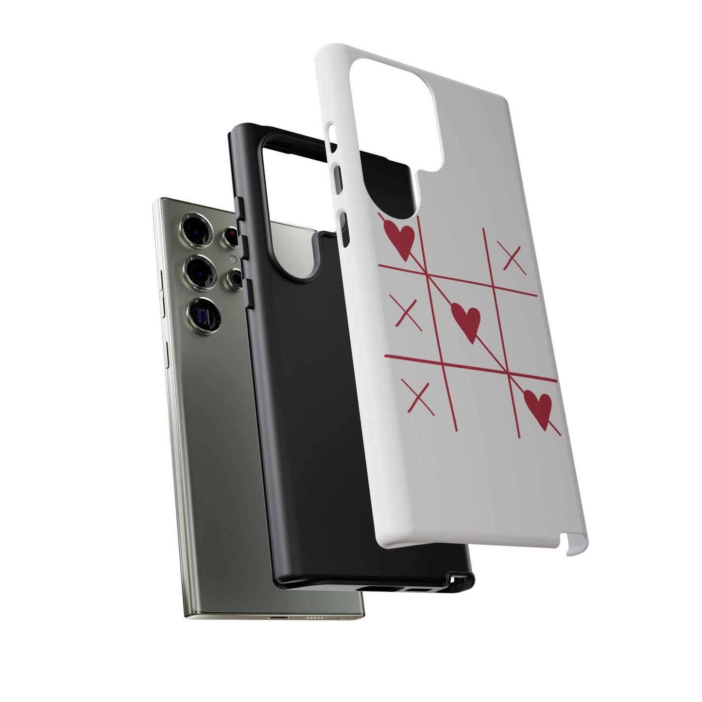 Phone Case - Tic Tac Love Heart Design (Valentine’s Day Gift)